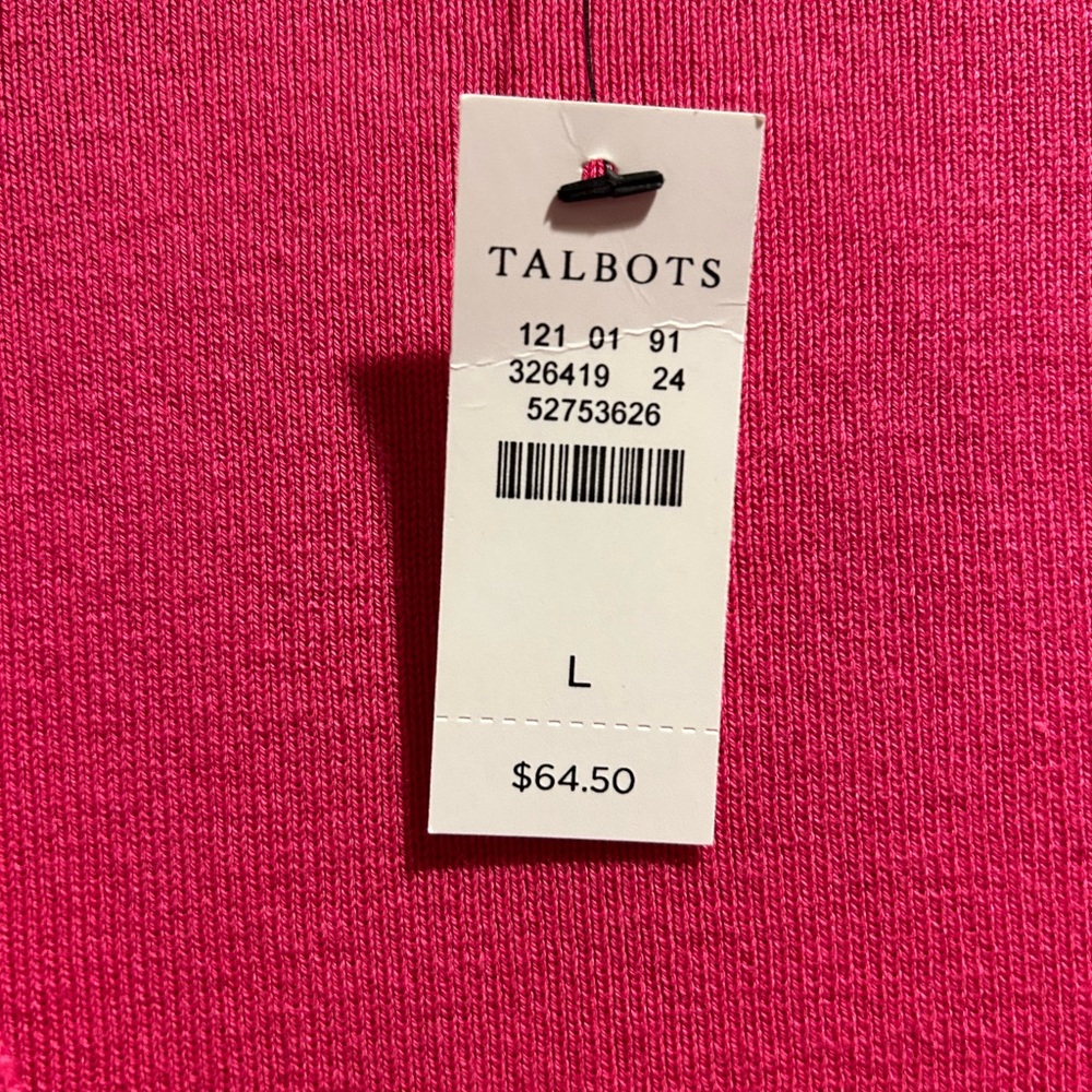 Talbots Pretty in a pink Cardigan - Picture 7 of 11